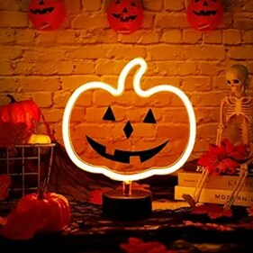 Pumpkin neon sign (Amazon) Pumpkin neon sign (Amazon)