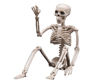Realistic faux human skeleton decor (Amazon) Realistic faux human skeleton decor (Amazon)