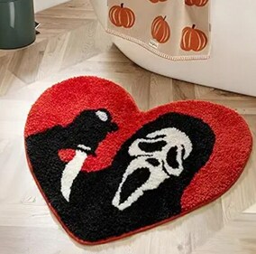 Spooky bathroom rug (Amazon) Spooky bathroom rug (Amazon)