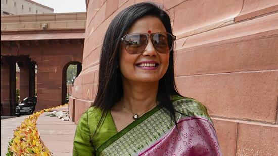 TMC MP Mahua Moitra said she was eager to present her defence against the slanderous charges levelled against her (PTI FILE PHOTO)