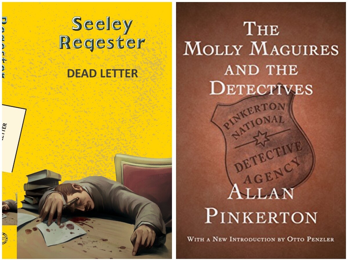 Seeley Regester published The Dead Letter in 1866, which is often called the first murder mystery written by a woman. Allan Pinkerton, Chicago’s first full-time police detective, wrote a series of books and founded the Pinkerton National Detective Agency - which features in a number of genre classics too. Seeley Regester published The Dead Letter in 1866, which is often called the first murder mystery written by a woman. Allan Pinkerton, Chicago’s first full-time police detective, wrote a series of books and founded the Pinkerton National Detective Agency - which features in a number of genre classics too.