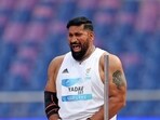Prime Minister Narendra Modi tweeted this picture congratulating Neeraj Yadav for his Gold Medal victory in Men's Javelin throw (F55) at the Asian Para Games, on Saturday. Prime Minister Narendra Modi tweeted this picture congratulating Neeraj Yadav for his Gold Medal victory in Men's Javelin throw (F55) at the Asian Para Games, on Saturday.