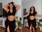 Snapshot of the woman dancing. Snapshot of the woman dancing.