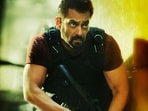 Salman Khan in a new poster for Tiger 3. Salman Khan in a new poster for Tiger 3.