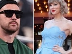 Travis Kelce at Game 1 of the World Series dancing to his rumoured girlfriend Taylor Swift’s song (Photo by Dustin Satloff / GETTY IMAGES NORTH AMERICA / Getty Images via AFP, REUTERS/Mario Anzuoni/File Photo)