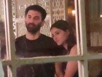 Ananya Panday and Aditya Roy Kapur in Mumbai. Ananya Panday and Aditya Roy Kapur in Mumbai.