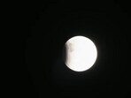 Lunar Eclipse 2023 LIVE: Visuals of the lunar eclipse from Gujarat's Rajkot