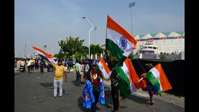 . Fans of the sport from all corners of the country have descended upon Lucknow. (Deepak Gupta) . Fans of the sport from all corners of the country have descended upon Lucknow. (Deepak Gupta)