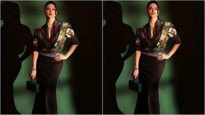 On Friday, Sunny gave her followers a sweet surprise as the actress took to Instagram and uploaded a series of glam pictures accompanied by the caption "Amazing night at @mumbaifilmfestival". (Instagram/@sunnyleone)