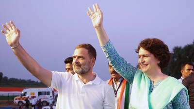 Congress leader Rahul Gandhi and party general secretary Priyanka Gandhi Vadra. (ANI file)