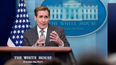 National Security Council spokesman John Kirby speaks during the daily briefing at the White House in Washington on October 26. (AP) National Security Council spokesman John Kirby speaks during the daily briefing at the White House in Washington on October 26. (AP)