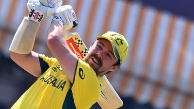 Initially, Australia were bowled out for 388 in 49.2 overs, courtesy of a century from Travis Head (109) and half-century from David Warner (81). (AFP) Initially, Australia were bowled out for 388 in 49.2 overs, courtesy of a century from Travis Head (109) and half-century from David Warner (81). (AFP)