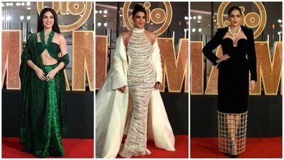The Jio MAMI Mumbai Film Festival 2023 is being held at the Jio World Centre, a convention, theatre and concert hall complex in the Bandra Kurla Complex (BKC) in Mumbai. It will run from October 27 to November 5. Here, we present some of the most fashionably attired celebrities attending the occasion. (HT Photo) The Jio MAMI Mumbai Film Festival 2023 is being held at the Jio World Centre, a convention, theatre and concert hall complex in the Bandra Kurla Complex (BKC) in Mumbai. It will run from October 27 to November 5. Here, we present some of the most fashionably attired celebrities attending the occasion. (HT Photo)