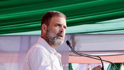 Congress leader Rahul Gandhi addresses a public rally ahead of the Chhattisgarh assembly elections, at Pharasgaon in Kondagaon (ANI) Congress leader Rahul Gandhi addresses a public rally ahead of the Chhattisgarh assembly elections, at Pharasgaon in Kondagaon (ANI)
