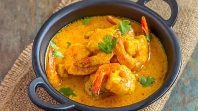 Prawn Malai Curry for a wholesome Bengali lunch: recipe inside (Unsplash)