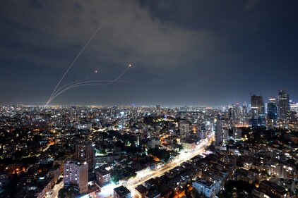 Israeli Iron Dome air defense system fires to intercept a rocket fired from the Gaza Strip, in central Israel, Friday, Oct. 27. (AP) Israeli Iron Dome air defense system fires to intercept a rocket fired from the Gaza Strip, in central Israel, Friday, Oct. 27. (AP)