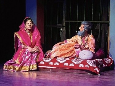 Directed by Rajesh Tiwari, the play’s theme is about the struggles and contradictory dispositions of its main characters. Directed by Rajesh Tiwari, the play’s theme is about the struggles and contradictory dispositions of its main characters.