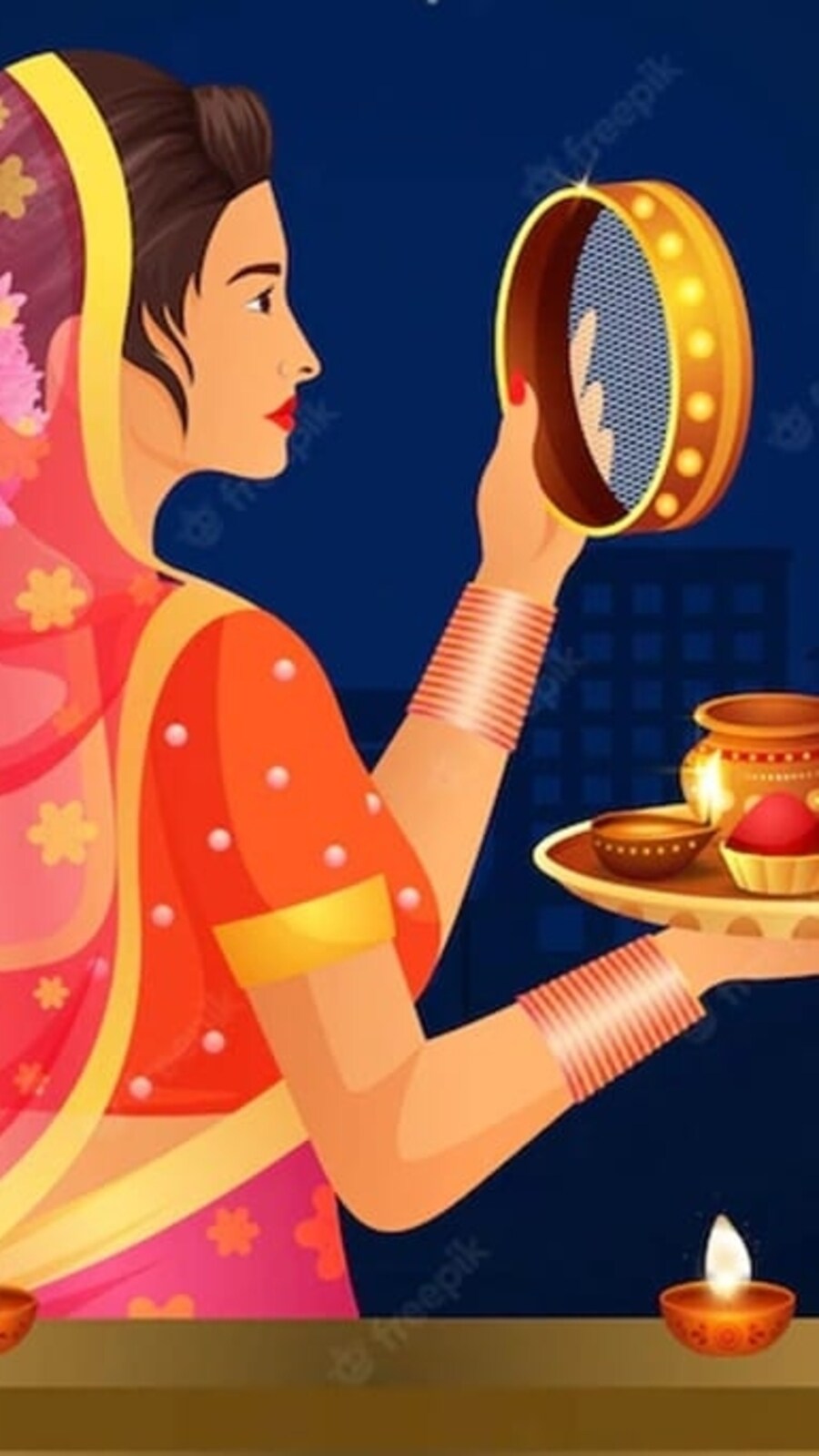 Karwa Chauth 2023: 7 tips to maintain energy throughout the day (Freepik)
