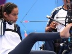Para archer Sheetal Devi at the recently concluded Asian Para Games 2023 held in Hangzhou, China. Para archer Sheetal Devi at the recently concluded Asian Para Games 2023 held in Hangzhou, China.