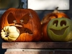 A shaft of light hits pumpkins carved to mark Halloween outside a home on Clarkson Street in Denver. Halloween Day 2023: Date, history, significance and celebration A shaft of light hits pumpkins carved to mark Halloween outside a home on Clarkson Street in Denver. Halloween Day 2023: Date, history, significance and celebration