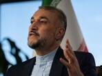 Israel-Hamas War: Hossein Amirabdollahian, Iran's foreign minister, during an interview. Israel-Hamas War: Hossein Amirabdollahian, Iran's foreign minister, during an interview.