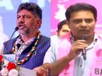 KTR vs DK Shivakumar: Karnataka deputy CM's poll campaign creates stir KTR vs DK Shivakumar: Karnataka deputy CM's poll campaign creates stir