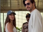 Sidharth Malhotra and Kiara Advani at Mumbai airport. (Viral Bhayani) Sidharth Malhotra and Kiara Advani at Mumbai airport. (Viral Bhayani)