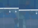 Virat Kohli reacts after his nine-ball duck. Virat Kohli reacts after his nine-ball duck.
