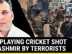 COP PLAYING CRICKET SHOT IN KASHMIR BY TERRORISTS COP PLAYING CRICKET SHOT IN KASHMIR BY TERRORISTS