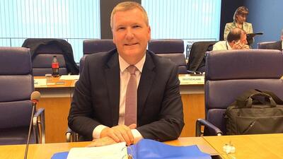 Ireland’s finance minister Michael McGrath (Twitter/@mmcgrathtd) Ireland’s finance minister Michael McGrath (Twitter/@mmcgrathtd)