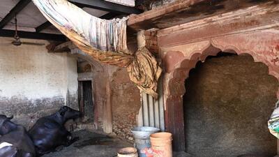New Delhi, India - Oct. 8, 2023: Aam Khas, which was once a hunting lodge built during Shahjahan’s time, in it's current condition in Jaunti village near Kanjhawla in New Delhi, India, on Sunday, October 8, 2023. (Photo by Arvind Yadav/ Hindustan Times) ( To go with Sadia AKhtar's story) (Hindustan Times) New Delhi, India - Oct. 8, 2023: Aam Khas, which was once a hunting lodge built during Shahjahan’s time, in it's current condition in Jaunti village near Kanjhawla in New Delhi, India, on Sunday, October 8, 2023. (Photo by Arvind Yadav/ Hindustan Times) ( To go with Sadia AKhtar's story) (Hindustan Times)