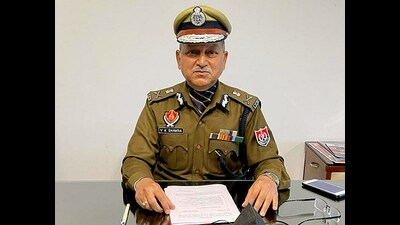 On January 8, 2022, Viresh Kumar Bhawara was appointed as the new Punjab police chief (ANI File)