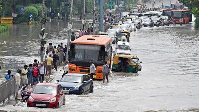 Parts of Delhi were flooded this monsoon, with the Yamuna forcefully reclaiming some of the territory it lost to hyper-urbanisation. (HT Photo)
