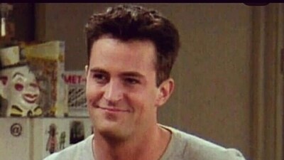 Matthew Perry on the famous television sitcom Friends as Chandler Bing. (Screengrab)