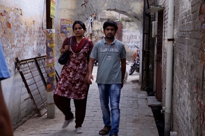 Mohit Agarwal and Priyanka Bose in a still from Agra.