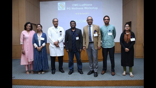 Mental health of PG doctors in focus at session in Ludhiana. (HT PHOTO)