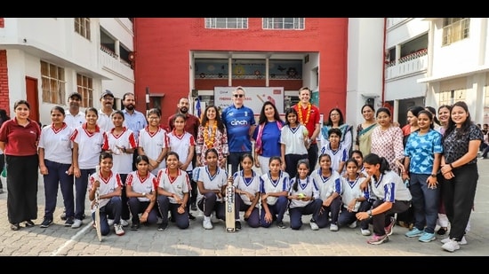 Speaking on the occasion, Alex Ellis emphasised the unique connection between the UK and India. (HT Photo)