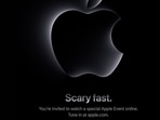 Logo of Apple's 'Scary fast' event (Image courtesy" Apple) Logo of Apple's 'Scary fast' event (Image courtesy" Apple)
