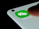 WeChat app as seen on a smartphone.