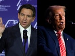 Florida Gov. Ron DeSantis defends actions against pro-Palestinian groups and decision to stay in 2024 race. Florida Gov. Ron DeSantis defends actions against pro-Palestinian groups and decision to stay in 2024 race.