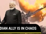 AN INDIAN ALLY IS IN CHAOS AN INDIAN ALLY IS IN CHAOS
