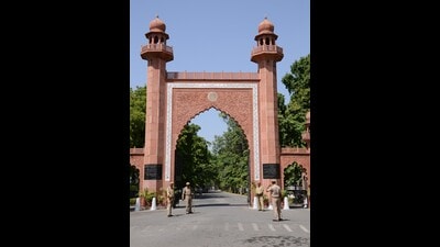 Aligarh Muslim University campus (HT Photo)