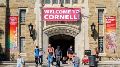 Cornell University was on high alert on Sunday, October 29, after several antisemitic messages threatened the Jewish community of the school (Cornell University/Facebook) Cornell University was on high alert on Sunday, October 29, after several antisemitic messages threatened the Jewish community of the school (Cornell University/Facebook)