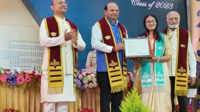 According to a press release by IIIT-Delhi, 452 BTech students specializing in various fields along with 237 MTech students and 26 PhD were recognised for their outstanding academic achievements. (Handout) According to a press release by IIIT-Delhi, 452 BTech students specializing in various fields along with 237 MTech students and 26 PhD were recognised for their outstanding academic achievements. (Handout)