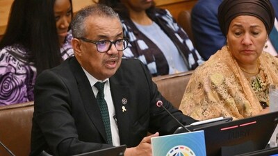 Israel-Hamas War: Director General of the World Health Organization, Tedros Adhanom Ghebreyesus. (AFP) Israel-Hamas War: Director General of the World Health Organization, Tedros Adhanom Ghebreyesus. (AFP)