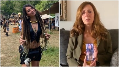 Israel-Hamas War: German citizen Shani Louk and her mother. Israel-Hamas War: German citizen Shani Louk and her mother.