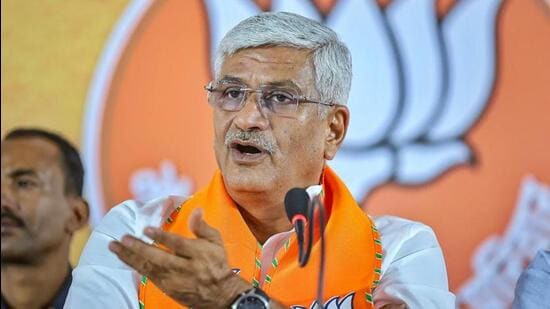 Union Jal Shakti minister Gajendra Singh Shekhawat said the five projects prioritised for Karnataka under the Pradhan Mantri Krishi Sinchayee Yojana- Accelerated Irrigation Benefits Programme, three have been completed, and two are in progress. (PTI)