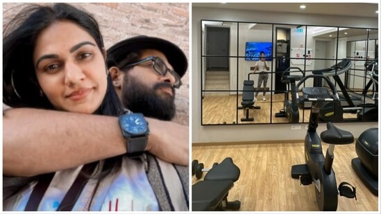 Allu Arjun and Sneha Reddy looked cute together in a new picture.