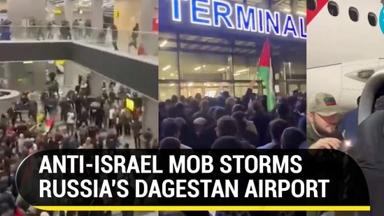 Moment When Russian Mob Barged Into Dagestan Airport, Hunted For Israelis At Runway | Watch