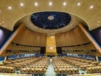 United Nations adopted the Jordan-drafted resolution on Israel calling for a 
humanitarian truce in Gaza.